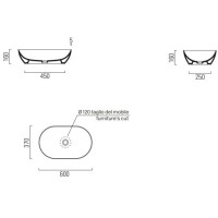 Раковина 60х37 см GSI Pura 883416