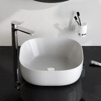 Раковина 43х43 см Am.Pm Func M8FWCC30430WG