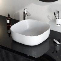 Раковина 43х43 см Am.Pm Func M8FWCC30430WG