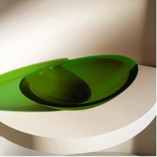 Раковина 60,5х38 см Abber Kristall AT2808Emerald