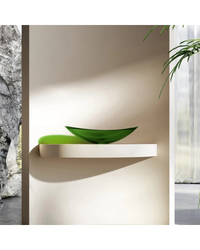 Раковина 60,5х38 см Abber Kristall AT2808Emerald