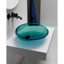 Раковина 53,5х42,5 см Abber Kristall AT2812Aquamarin