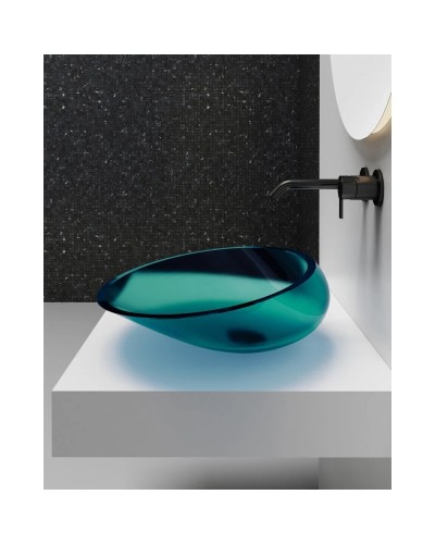 Раковина 53,5х42,5 см Abber Kristall AT2812Aquamarin