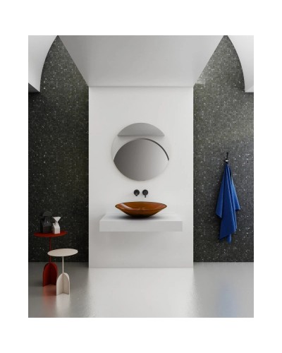 Раковина 53,5х42,5 см Abber Kristall AT2812Opal