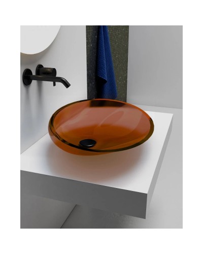 Раковина 53,5х42,5 см Abber Kristall AT2812Opal