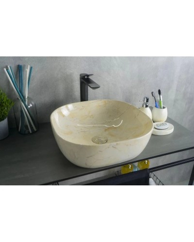 Раковина 42,5х42,5 см GID Stone Edition Mnc542