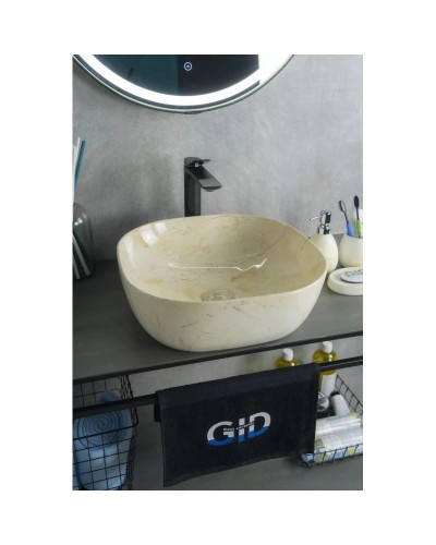 Раковина 42,5х42,5 см GID Stone Edition Mnc542