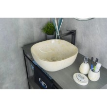 Раковина 42,5х42,5 см GID Stone Edition Mnc542