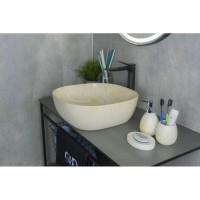 Раковина 42,5х42,5 см GID Stone Edition Mnc542