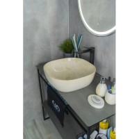 Раковина 42,5х42,5 см GID Stone Edition Mnc542