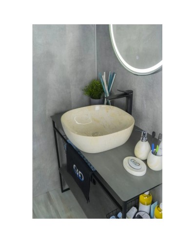 Раковина 42,5х42,5 см GID Stone Edition Mnc542