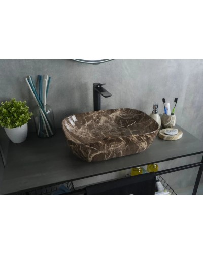Раковина 45,5х32 см GID Stone Edition Mnc549