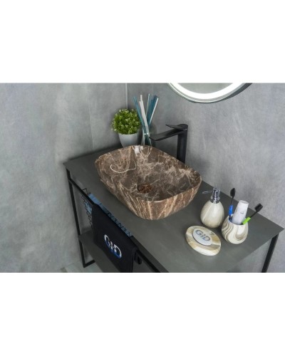 Раковина 45,5х32 см GID Stone Edition Mnc549