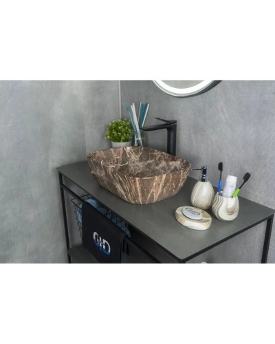 Раковина 45,5х32 см GID Stone Edition Mnc549