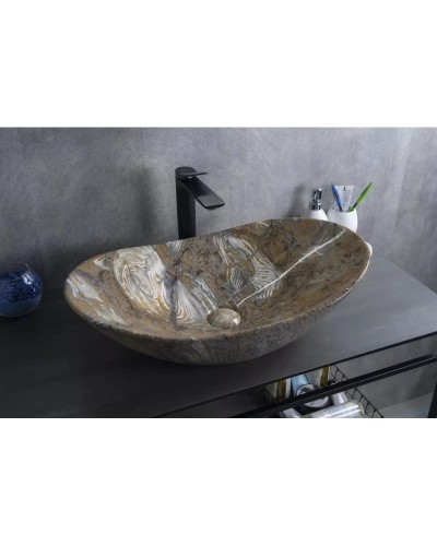 Раковина 61х37 см GID Stone Edition Mnc811T