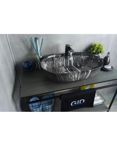 Раковина 61х41 см GID Stone Edition Bs1346