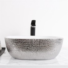 Раковина-чаша Mira 43 MR-4343WS Белая Серебро