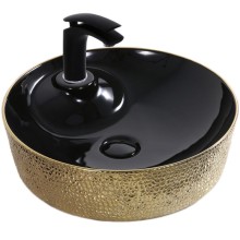 Раковина-чаша Mira 45 MR-4545BG Черная Золото