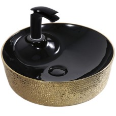 Раковина-чаша Mira 45 MR-4545BG Черная Золото