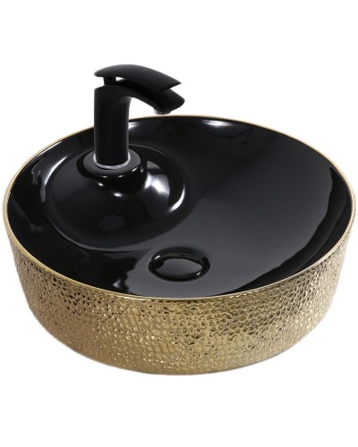 Раковина-чаша Mira 45 MR-4545BG Черная Золото