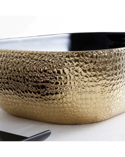 Раковина-чаша Mira 46 MR-4632BG Черная Золото