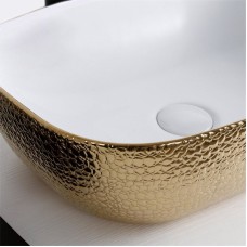 Раковина-чаша Mira 46 MR-4632WG Белая Золото