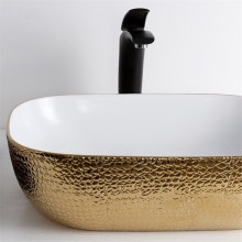 Раковина-чаша Mira 46 MR-4632WG Белая Золото