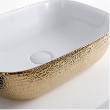 Раковина-чаша Mira 46 MR-4632WG Белая Золото