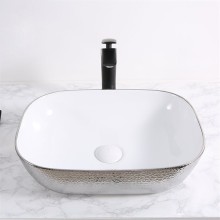 Раковина-чаша Mira 46 MR-4632WS Белая Серебро