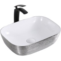 Раковина-чаша Mira 46 MR-4632LWS Белая Серебро