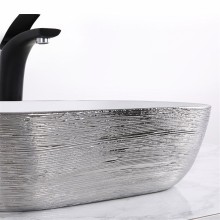 Раковина-чаша Mira 46 MR-4632LWS Белая Серебро