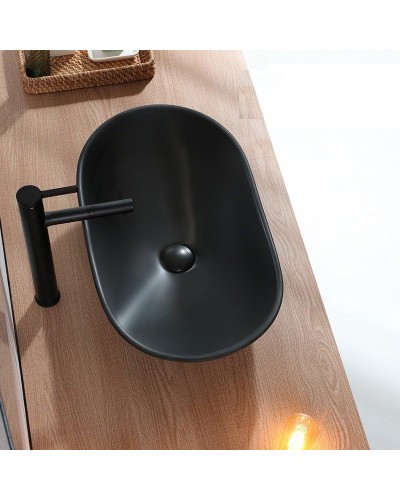 Раковина-чаша Mira 62 MR-6236B Черная матовая