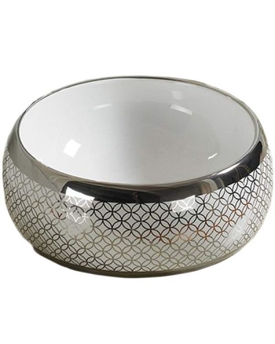 Раковина-чаша CeramaLux 39 5004SP Белая Серая