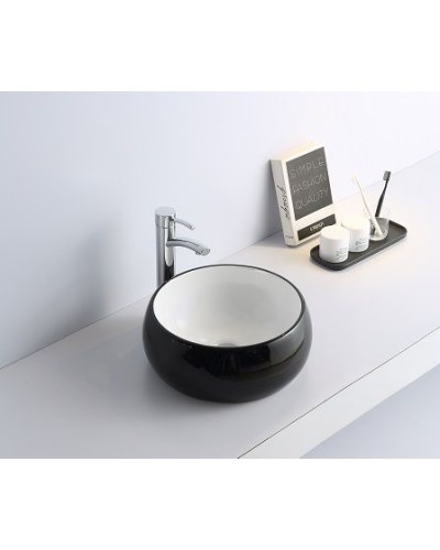 Раковина-чаша CeramaLux 39 5004BW Черная