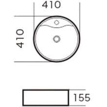 Раковина-чаша Grossman 41 GR-3012 Белая