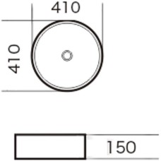 Раковина-чаша Grossman 41 GR-3013 Белая