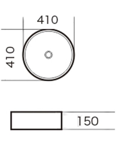 Раковина-чаша Grossman 41 GR-3013 Белая