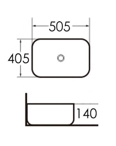 Раковина-чаша Grossman 50 GR-3020 Белая