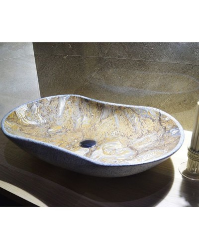 Раковина-чаша CeramaLux 67 503 Коричневая