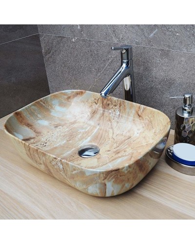 Раковина-чаша CeramaLux 46 548 Бежевая