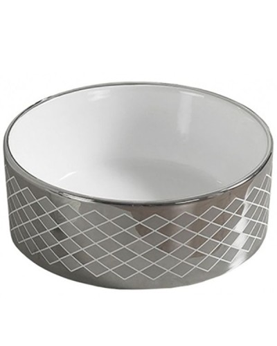 Раковина-чаша CeramaLux 41 7078ASP Серебро