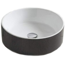 Раковина-чаша CeramaLux 38 78308 Белая Серебряная