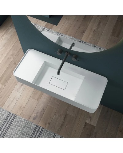 Раковина 120x40 см Vincea VWB-6S312MW