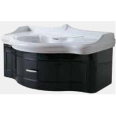 Раковина консоль 110х65 см с тремя отверстиями под смеситель Azzurra Giunone GIU200110/ALZAT bix3