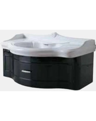 Раковина консоль 110х65 см с тремя отверстиями под смеситель Azzurra Giunone GIU200110/ALZAT bix3