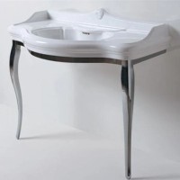 Раковина консоль 110х65 см с тремя отверстиями под смеситель Azzurra Giunone GIU200110/ALZAT bix3