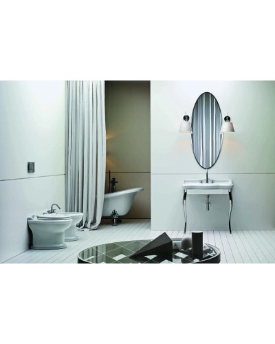 Раковина консоль 110х65 см с тремя отверстиями под смеситель Azzurra Giunone GIU200110/ALZAT bix3