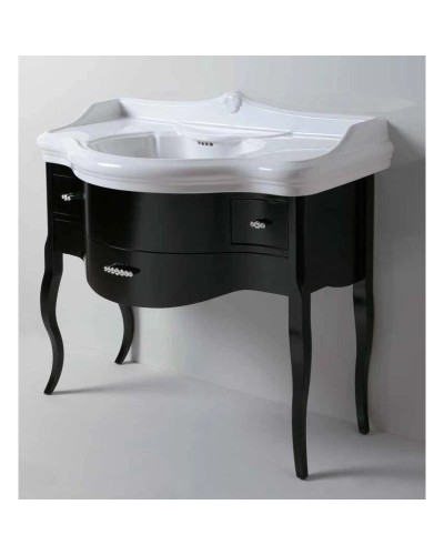 Раковина консоль 110х65 см с тремя отверстиями под смеситель Azzurra Giunone GIU200110/ALZAT bix3