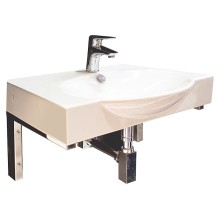 Раковина Sanita Luxe Infinity 65 INF65SLWB01KR Белая