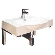 Раковина Sanita Luxe Infinity 65 INF65SLWB01KR Белая